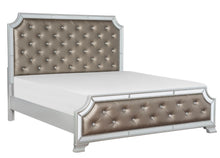 Load image into Gallery viewer, Avondale Queen Upholstered Panel Bed in Silver 1646-1*
