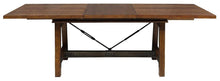 Load image into Gallery viewer, Holverson Dining Table in Rustic Brown 1715-94

