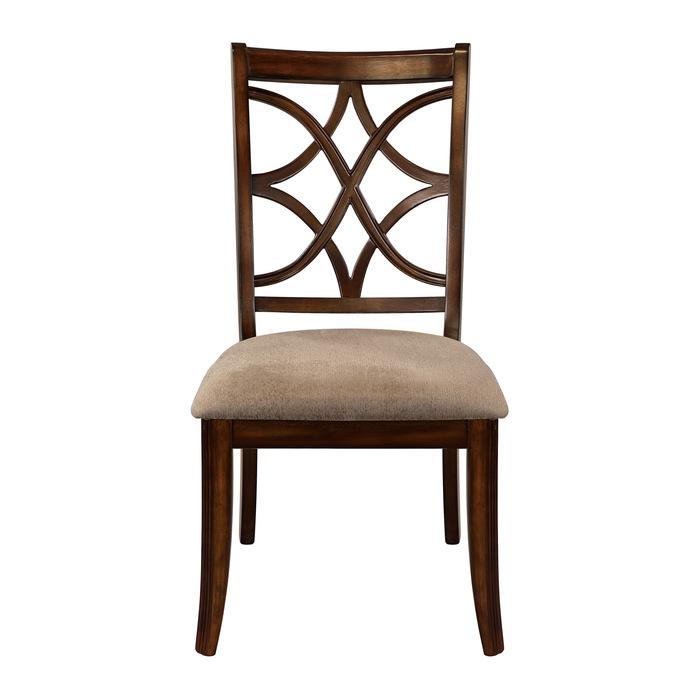Keegan Side Chair in Cherry (Set of 2)