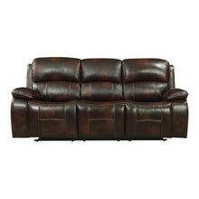 Load image into Gallery viewer, Mahala Double Reclining Sofa in Brown 8200BRW-3
