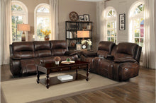 Load image into Gallery viewer, Mahala Double Reclining Sofa in Brown 8200BRW-3
