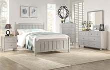 Load image into Gallery viewer, Wellsummer 2 Drawer Nightstand in Gray 1803GY-4
