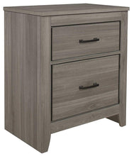 Load image into Gallery viewer, Waldorf 2 Drawer Nightstand in Dark Gray 1902-4
