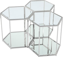 Load image into Gallery viewer, Sei Chrome End Table

