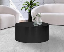 Load image into Gallery viewer, Cylinder Matte Black Coffee Table
