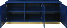 Load image into Gallery viewer, Cosmopolitan Navy Lacquer Sideboard/Buffet
