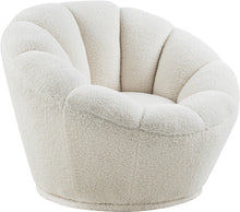 Load image into Gallery viewer, Dream White Faux Sheepskin Fur Accent Chair
