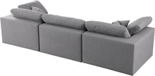 Load image into Gallery viewer, Serene Grey Linen Fabric Deluxe Cloud Modular Sofa
