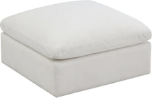 Load image into Gallery viewer, Plush Cream Velvet Standard Cloud Modular Ottoman
