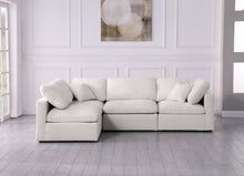 Load image into Gallery viewer, Plush Cream Velvet Standard Cloud Modular Sectional
