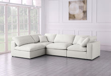 Load image into Gallery viewer, Plush Cream Velvet Standard Cloud Modular Sectional

