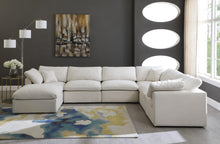 Load image into Gallery viewer, Plush Cream Velvet Standard Cloud Modular Sectional
