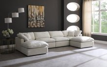 Load image into Gallery viewer, Plush Cream Velvet Standard Cloud Modular Sectional
