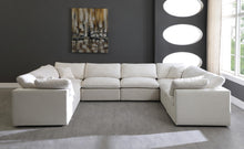Load image into Gallery viewer, Plush Cream Velvet Standard Cloud Modular Sectional
