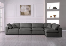 Load image into Gallery viewer, Plush Grey Velvet Standard Cloud Modular Sectional
