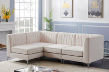 Load image into Gallery viewer, Alina Pink Velvet Modular Sectional
