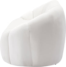 Load image into Gallery viewer, Elijah Cream Velvet Loveseat
