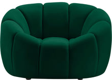 Load image into Gallery viewer, Elijah Green Velvet Chair
