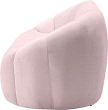 Load image into Gallery viewer, Elijah Pink Velvet Loveseat
