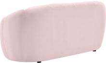 Load image into Gallery viewer, Elijah Pink Velvet Loveseat
