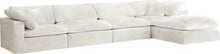 Load image into Gallery viewer, Cozy Cream Velvet Cloud Modular Sectional
