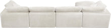 Load image into Gallery viewer, Cozy Cream Velvet Cloud Modular Sectional
