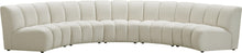 Load image into Gallery viewer, Infinity Cream Velvet 5pc. Modular Sectional
