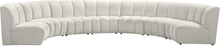 Load image into Gallery viewer, Infinity Cream Velvet 7pc. Modular Sectional
