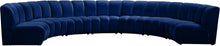 Load image into Gallery viewer, Infinity Navy Velvet 7pc. Modular Sectional

