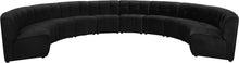 Load image into Gallery viewer, Limitless Black Velvet 10pc. Modular Sectional
