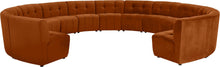 Load image into Gallery viewer, Limitless Cognac Velvet 13pc. Modular Sectional
