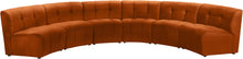 Load image into Gallery viewer, Limitless Cognac Velvet 6pc. Modular Sectional
