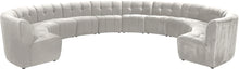 Load image into Gallery viewer, Limitless Cream Velvet 12pc. Modular Sectional
