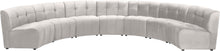 Load image into Gallery viewer, Limitless Cream Velvet 7pc. Modular Sectional
