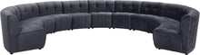 Load image into Gallery viewer, Limitless Grey Velvet 11pc. Modular Sectional
