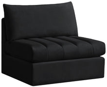 Load image into Gallery viewer, Jacob Black Velvet Armless
