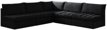 Load image into Gallery viewer, Jacob Black Velvet Modular Sectional
