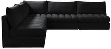 Load image into Gallery viewer, Jacob Black Velvet Modular Sectional
