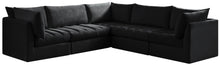 Load image into Gallery viewer, Jacob Black Velvet Modular Sectional
