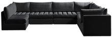 Load image into Gallery viewer, Jacob Black Velvet Modular Sectional
