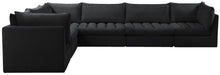 Load image into Gallery viewer, Jacob Black Velvet Modular Sectional
