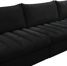 Load image into Gallery viewer, Jacob Black Velvet Modular Sectional
