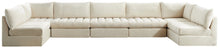 Load image into Gallery viewer, Jacob Cream Velvet Modular Sectional
