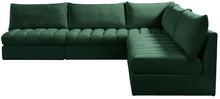 Load image into Gallery viewer, Jacob Green Velvet Modular Sectional
