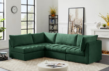 Load image into Gallery viewer, Jacob Green Velvet Modular Sectional
