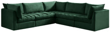 Load image into Gallery viewer, Jacob Green Velvet Modular Sectional
