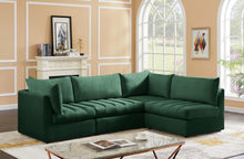 Load image into Gallery viewer, Jacob Green Velvet Modular Sectional
