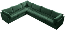 Load image into Gallery viewer, Jacob Green Velvet Modular Sectional
