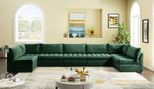 Load image into Gallery viewer, Jacob Green Velvet Modular Sectional
