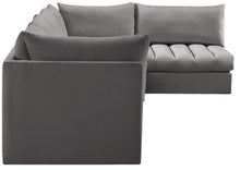 Load image into Gallery viewer, Jacob Grey Velvet Modular Sectional
